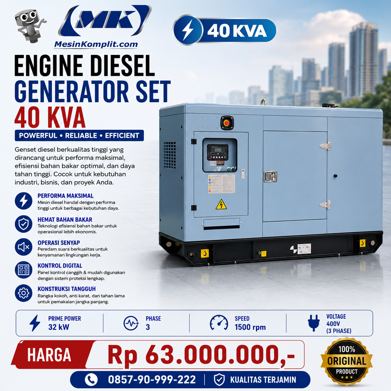 Generator Silent Die...